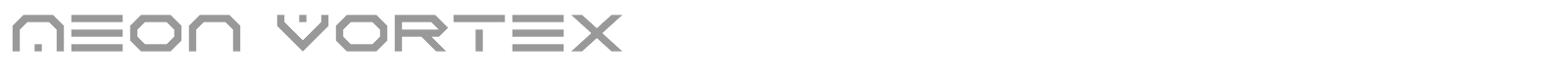 Neon Vortex font preview